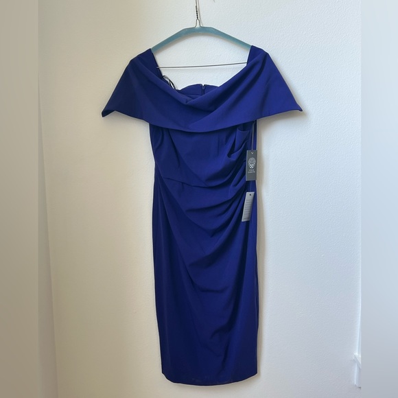 Violet Formal Midi Vince Camuto/Nordstrom Dress NWT - Picture 1 of 4